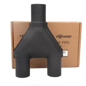 Stainless Steel ID 2.5" to ID 2.5" Exhaust Y-Pipe, 2-1/2 Inch Dual to Single Y P